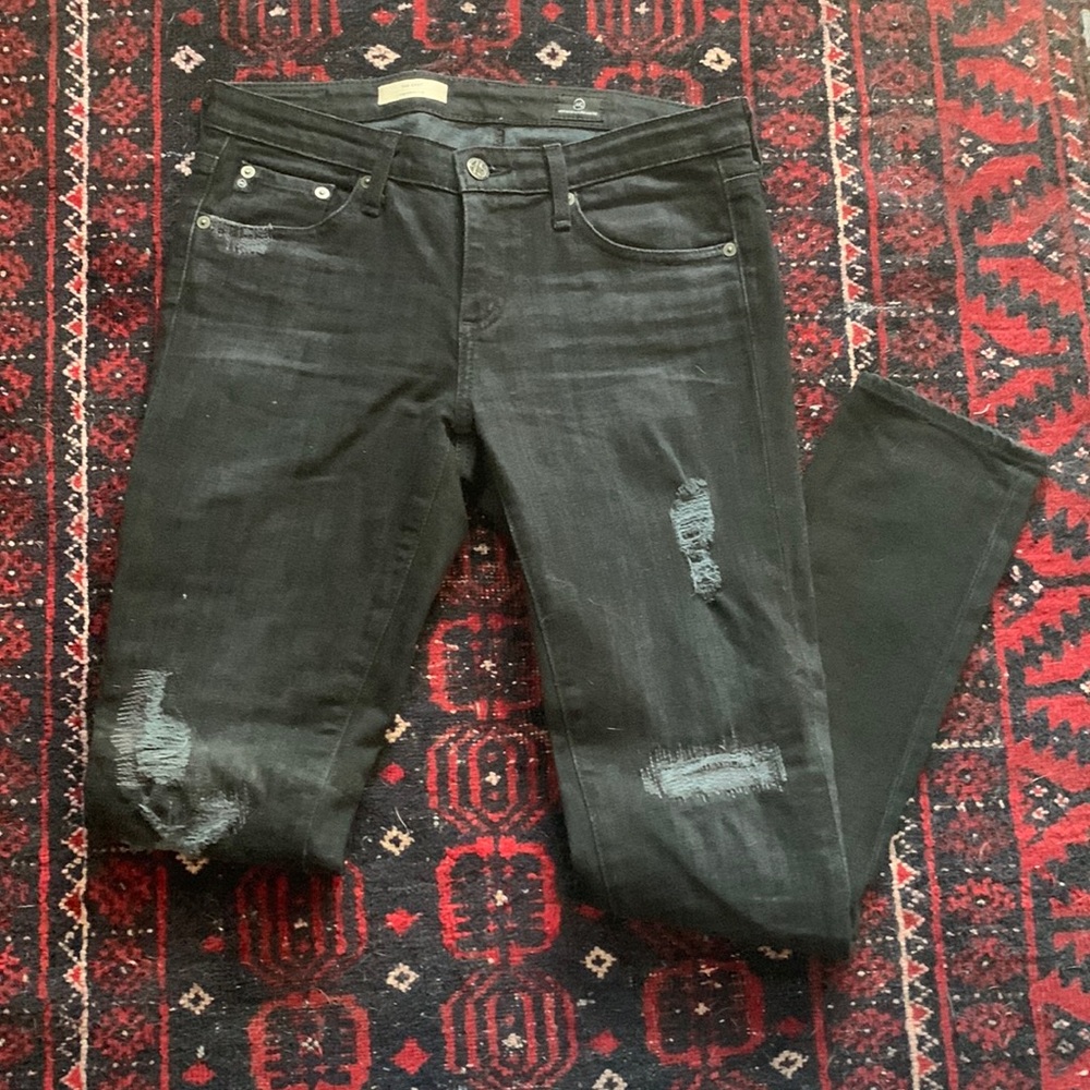 AG The Stilt Black Jeans